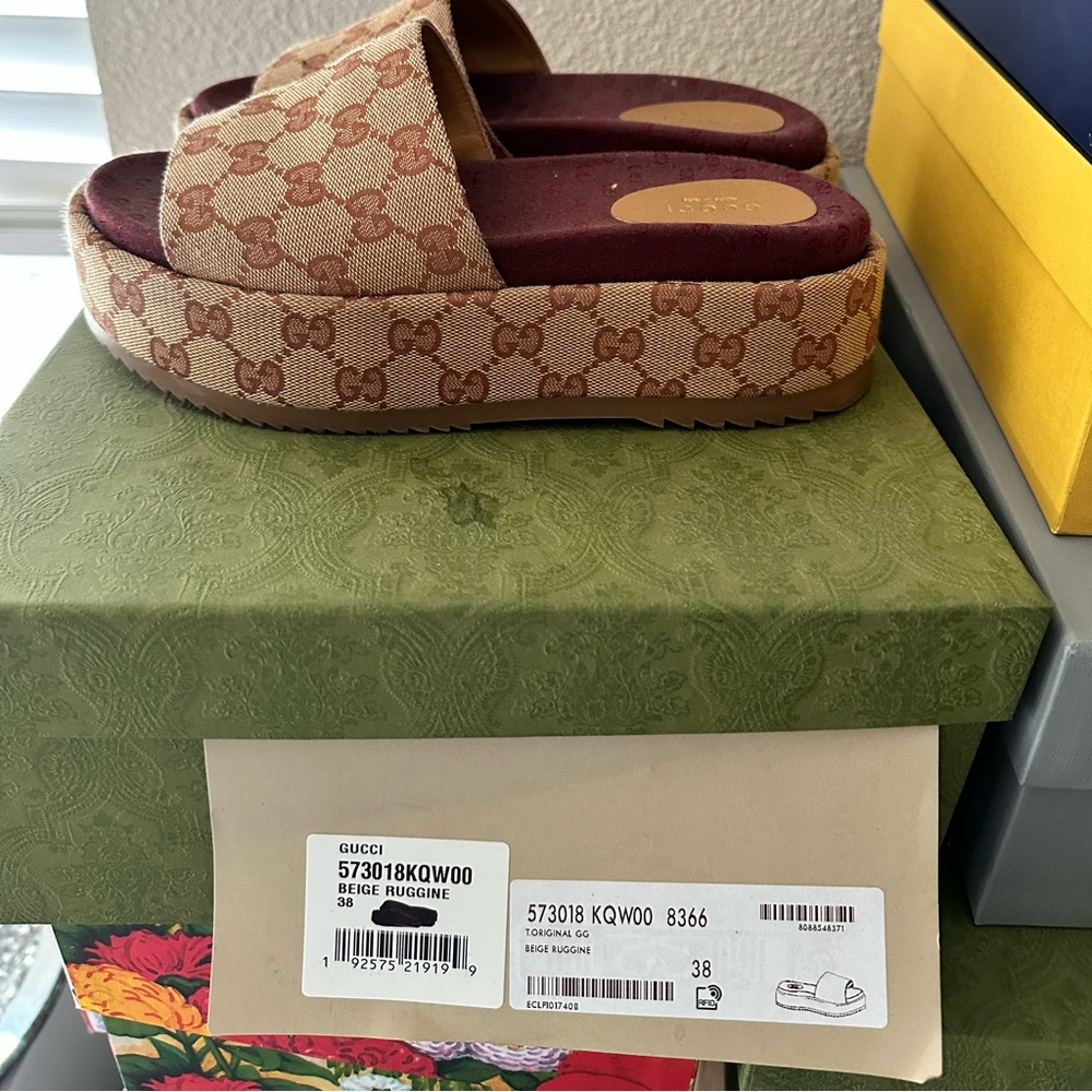 Gucci Platform Slides - Picture 4 of 4
